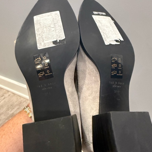 Rag & Bone Women's Grey Heel Ankle Booties - Picture 7 of 12